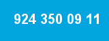 924 350 09 11